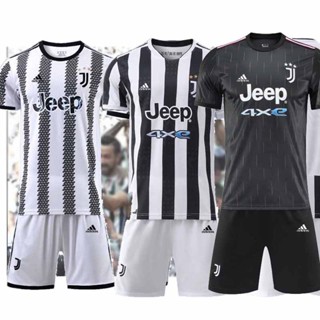 เสื้อกีฬาแขนสั้น ลายทีมชาติฟุตบอล Juventus Jerseys 21 22 23 ชุดเหย้า เยือน