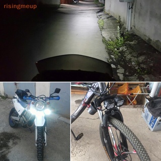 [risingmeup] ไฟสปอตไลท์ LED 6 ดวง สว่างมาก สําหรับรถจักรยานยนต์ 1 คู่