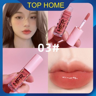 DRAGON RANEE Mirror Lip Glaze White And Easy To Colour Waterproof Lipstick Water Glass Lip Gloss Pure Daily Pseudo -plain Face Top1Store
