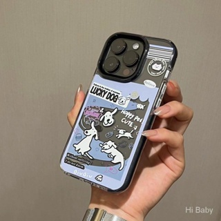 เคสโทรศัพท์มือถือ ซิลิโคน ลายสุนัขน่ารัก สําหรับ Iphone 14Promax 14Pro 14Plus 14 13Promax 13Pro 13 12Promax 12Pro 12 11Promax 11Pro 11 XSMAX XR 7Plus