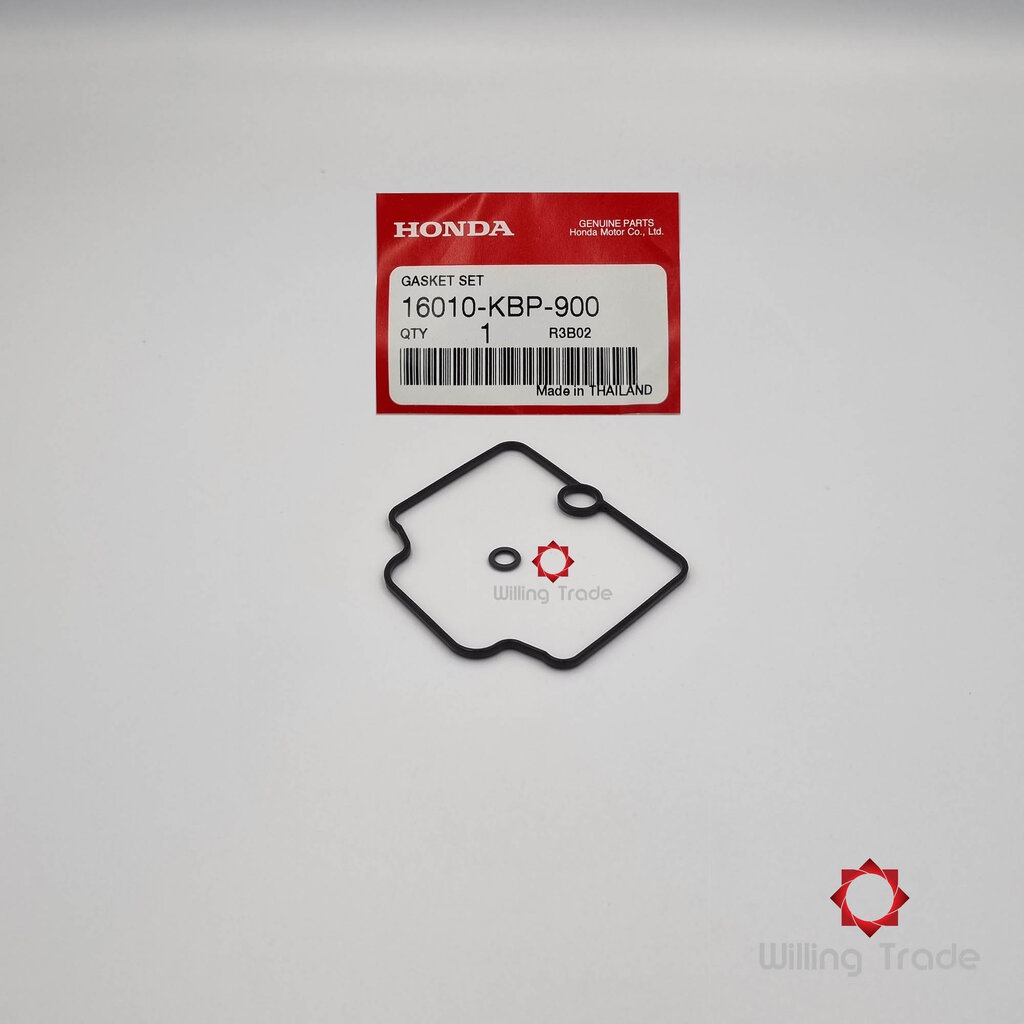 0612_HO. ปะเก็นคาร์บูเรเตอร์ (WX440) HONDA: (16010-KBP-900): DASH ทุกรุ่น, LS125 ทุกรุ่น ... แพ๊คละ 1 ชิ้น... [แท้ศูน...