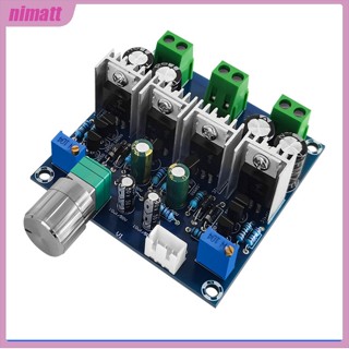 Ni Xh-a851 บอร์ดขยายเสียงสเตอริโอ Class A DC24V 2A เอาท์พุต 15W x 2 พร้อมแอมป์ควบคุมระดับเสียง Mb