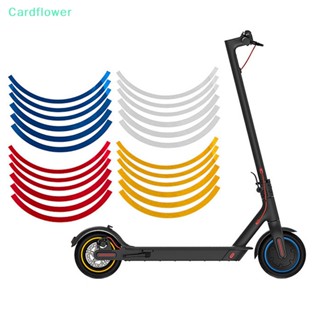 &lt;Cardflower&gt; สติกเกอร์สะท้อนแสง PVC กันน้ํา สําหรับติดตกแต่งสกูตเตอร์ Xiaomi Mijia M365