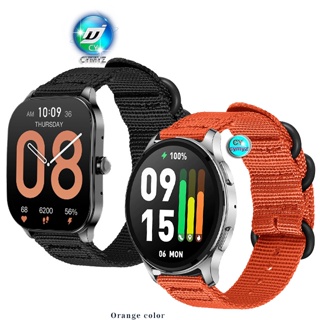 สาย Amazfit Pop 3S 3R สาย สายรัด สายนาฬิกา สายไนลอนถัก สำหรับนาฬิกาอัฉริยะ Amazfit Pop 3S นาฬิกาอัฉริยะ สายรัดข้อมือกีฬา สาย Amazfit Pop 3R สาย สายรัด