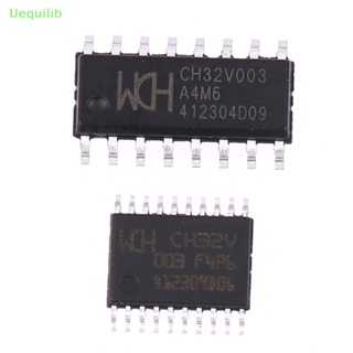 Uequilib ชิปอินเตอร์เฟซ เกรดอุตสาหกรรม CH32V003 MCU RISC-V2A สายเดี่ยว 10 ชิ้น ต่อล็อต