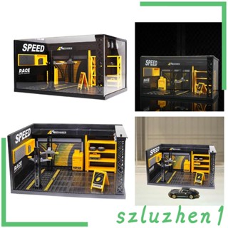 [Szluzhen1] โมเดลรถยนต์ Diorama 1:24 DIY ของเล่น สําหรับบ้าน ออฟฟิศ