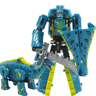 JINJIANG 5 IN 1 Transformation Dinosaur Deformation Toys Anime Dragon Robot Model Action Figures  Boys Children Gift Brinquedos