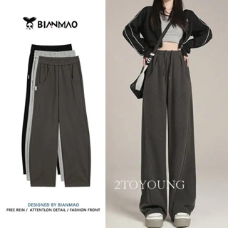 2TOYOUNG  กางเกงขายาว คาร์โก้ กางเกง เชือกอเมริกันคลาสิค Cargo pants 2023 NEW 072052 Beautiful คุณภาพสูง Unique Korean Style A23L0LA 36Z230909