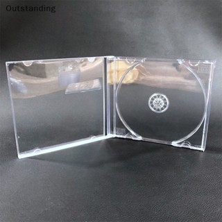 Outstanding กล่องพลาสติกใส แบบหนา สําหรับใส่แผ่น CD DVD