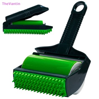 Thevantin Stick It Roller ลูกกลิ้งกําจัดขนสัตว์เลี้ยง นํากลับมาใช้ใหม่ได้ Stick It Roller Sticky Good goods