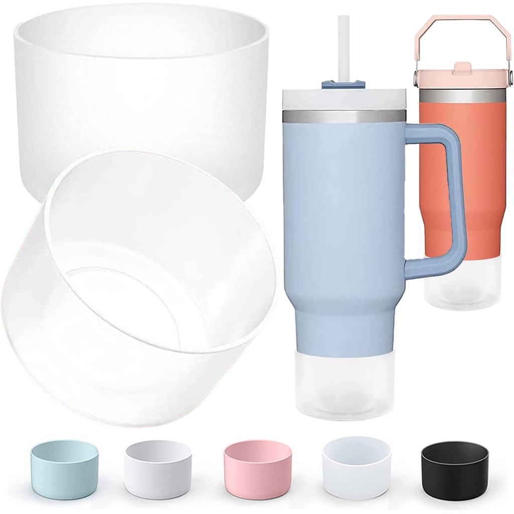 ซิลิโคน Boot สําหรับ Stanley Quencher H2.0 40 Oz 30 Oz Tumbler พร้อมที่จับและ Stanley IceFlow 30oz 2