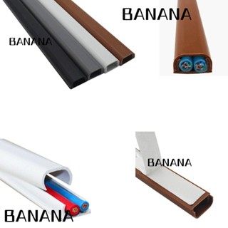 Banana1 ฝาครอบสายไฟ ทรงสี่เหลี่ยม มีกาวในตัว ทนทาน สําหรับบ้าน นอกบ้าน