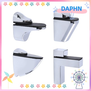 Daphs แคลมป์หนีบประตูกระจก โลหะผสมสังกะสี สําหรับเฟอร์นิเจอร์ ตู้เสื้อผ้า