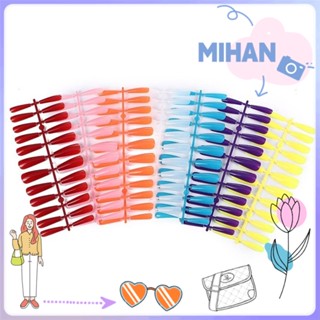 Mihan เล็บปลอมอะคริลิคเนื้อแมตต์หลากสี 24 ชิ้น/ชุดสําหรับต่อเล็บ