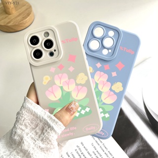 VIVO Y21 Y21S Y21T Y21A Y33S Y33T Y01 Y01A Y15S Y15A Y15C Y50 Y30 Y30i เคสวีโว่ สำหรับ Tulip เคส เคสโทรศัพท์