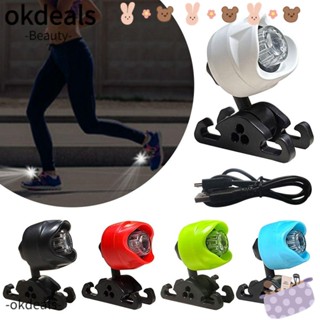 Okdeals ไฟหน้า ABS สําหรับตกแต่งรองเท้า Crocs ตั้งแคมป์กลางแจ้ง