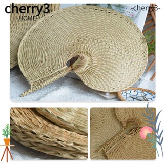 Cherry3 พัดลมระบายความร้อนไม้ไผ่ แฮนด์เมด สําหรับงานปาร์ตี้