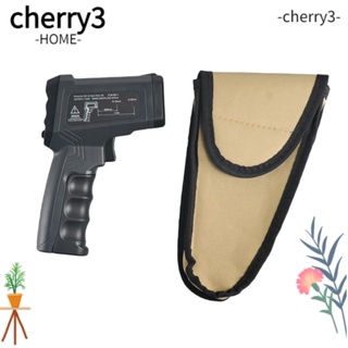 Cherry3 เครื่องวัดอุณหภูมิอินฟราเรดดิจิทัล แบบมือถือ สําหรับเตาอบพิซซ่า ตู้เย็น -58℉-2372℉ (-50℃ ถึง 1300℃)