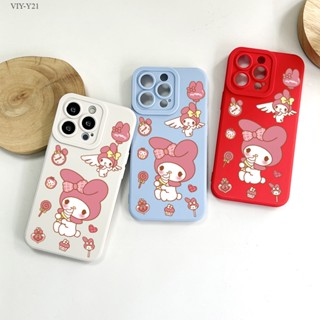 VIVO Y21 Y21S Y21T Y21A Y33S Y33T Y01 Y01A Y15S Y15A Y15C Y50 Y30 Y30i เคสวีโว่ สำหรับ Red Hat Rabbit เคส เคสโทรศัพท์