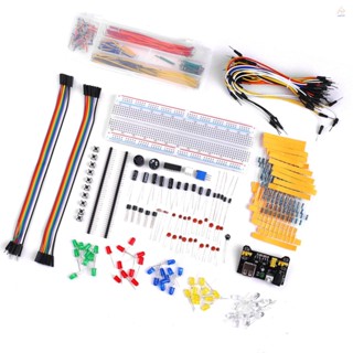 ชุดเบรดบอร์ดอิเล็กทรอนิกส์ 830 DIY พร้อมกล่องพลาสติก สําหรับ Arduino UNO R3