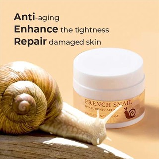 French Snail Face Cream. Hyaluronic Acid Anti Wrinkle Anti Aging Collagen Cream