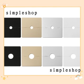 Simple ฝาครอบรูสายไฟ แบบติดผนัง สําหรับเฟอร์นิเจอร์