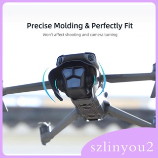 [szlinyou2] ฝาครอบเลนส์ฮู้ด สีดํา อุปกรณ์เสริม สําหรับโดรน 3 Pro