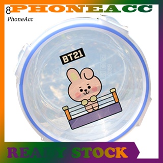 Phoneacc BTS กล่องซีลเก็บอาหาร แบบใส พร้อมฝาปิด สําหรับตู้เย็น