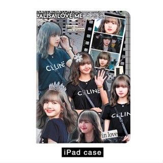 เคส ลาย blackpink lisa พร้อมช่องใส่ปากกา สําหรับ iPad mini6 air 1 2 3 4 5 gen5 6 iPad 10.2 gen 7 8 9 iPad gen10 2022 pro11