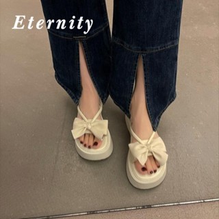 Eternity  รองเท้าส้นสูง สบายๆ แฟชั่น ส้นหนา 2023 ใหม่ 30Z071302  Unique คุณภาพสูง สไตล์เกาหลี Stylish B28G0Z1 36Z230909