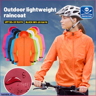 Ultra-light Rainproof Windbreaker Jacket Breathable Waterproof Windproof For Women Men (size:s~5xl) (twinkle.th)