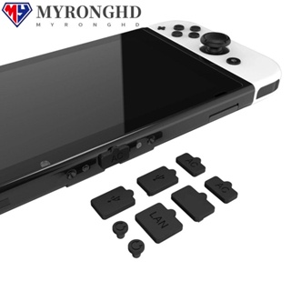 Myronghd ปลั๊กตาข่ายกรองฝุ่น ทนทาน สําหรับ Nintendo Switch