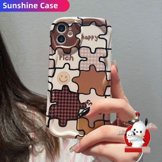 เคสโทรศัพท์มือถือแบบนิ่ม TPU ลายหน้ายิ้ม 3D สําหรับ Samsung A04E A03 A03s A04 A04s A13 A23 A24 A33 A34 A53 A73 A12 A14 A22 A52 A52s A32 A51 A50 A50s A30s