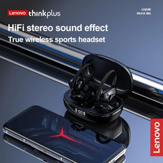 Lenovo LP75 earphones หูฟังไร้สาย กีฬากันน้ําพร้อมหูฟังไมโครโฟน ชุดหูฟังบลูทู ธ Hi-Fi เกมเมอร์ขายส่ง