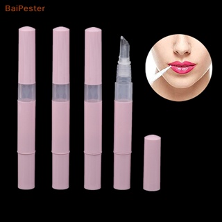 [BaiPester] ปากกาน้ํามันเปล่า แบบใส พร้อมแปรง 3 มล. 1 ชิ้น