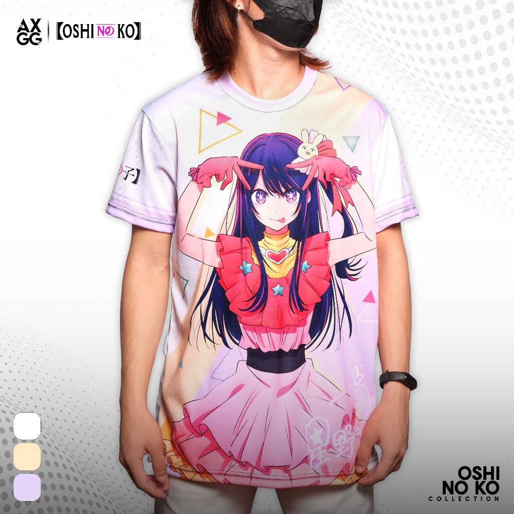 AXGG " Oshi No Ko " - เสื้อยืดอนิเมะ