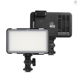 [XS]Godox Ledm150 ไฟวิดีโอ LED ขนาดเล็ก หรี่แสงได้ 5600K CRI 95+ พร้อมเมาท์ขาตั้งโทรศัพท์ ปรับได้ สําหรับกล้อง DSLR กล้องวิดีโอ กว้าง 5.5-8.5 ซม. โทรศัพท์มือถือ