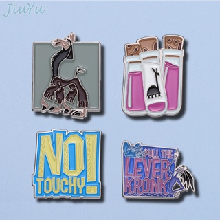 เครื่องประดับ เข็มกลัด รูปการ์ตูนอนิเมะ Llama Kuzco Enamel Pin No Touchy เหมาะกับของขวัญ