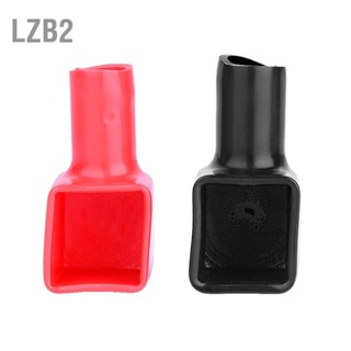 LZB2 ฝาครอบขั้วแบตเตอรี่คู่สีแดงและสีดำขั้วบวกและขั้วลบ 192681 192682