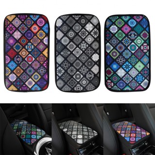 ⚡NEW 8⚡Stylish Printing Car Armrest Cover Universal Leather Water resistant &amp; Anti slip