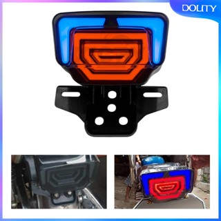 [dolity] ไฟท้ายรถจักรยานยนต์ LED พร้อมตัวยึดไฟหยุด สําหรับ Tmx125 CG125 Tmx155