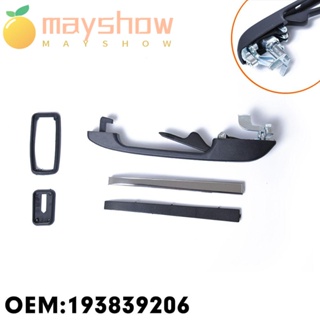 Mayshow มือจับด้านในรถยนต์ ด้านหน้า ซ้าย ขวา สําหรับ VW Caddy Golf Jetta MK2