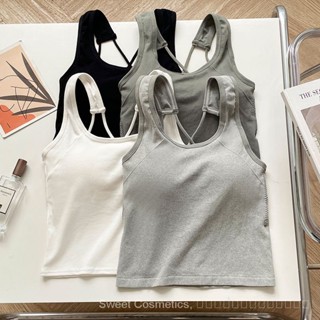 เสื้อสายเดี่ยว เข้ารูป สวยงาม แฟชั่นฤดูร้อน สําหรับผู้หญิง
