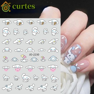 Curtes สติกเกอร์ ลายการ์ตูนอนิเมะ My Melody มีกาวในตัว สําหรับตกแต่งเล็บ