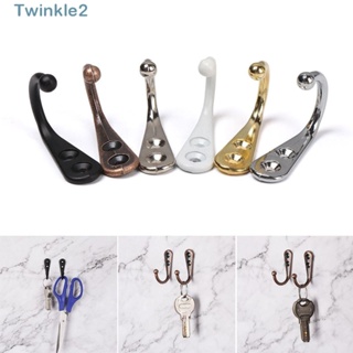 Twinkle ตะขอแขวนหมวก แบบติดผนัง สไตล์เรโทร คลาสสิก สําหรับจัดระเบียบห้อง 5 ชิ้น