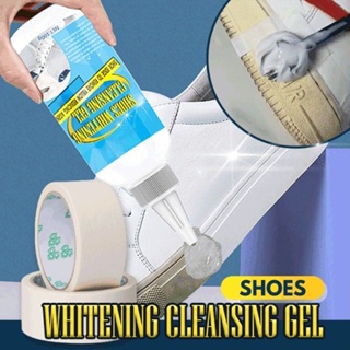 Jue-Fish White Shoes Cleaning Gel 30ml Clean Shoe Stain Whitening Remove Yellow Edge For Canvas Shoes Sneaker