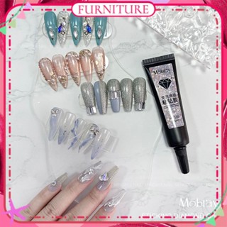 Mobray Nail Art Wash-free Sealant Nail Polish Gel Reinforcement Sticker Diamond Disposable Uv Led Phototherapy Glue Manicure For Nail Shop 15ml FURNITURE