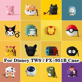 【Ĕĕ】เคสหูฟัง แบบนิ่ม ลายการ์ตูนดิสนีย์ TWS สําหรับ Disney FX-951B NO.2