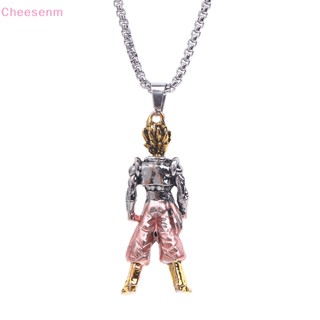 เครื่องประดับ สร้อยคอ จี้ฟิกเกอร์ Dragon Ball Super Saiyan สไตล์ฮิปฮอป สําหรับผู้ชาย และผู้หญิง