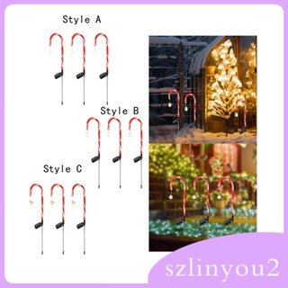 [szlinyou2] โคมไฟ สําหรับตกแต่งสวน เทศกาลปีใหม่ อีสเตอร์ 3 ชิ้น